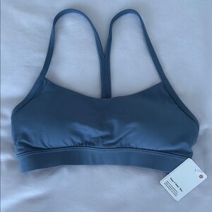 Lululemon Blue Flow Y Nulu Bra